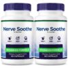 NutraVibe NerveSoothe cápsulas frasco frontal NutraVibe NerveSoothe cápsulas frasco frontal