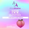 Envase gomitas BBL soporte entrenamiento Ahar Alkaline