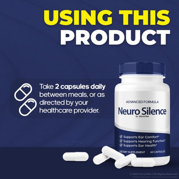 NeuroSilence envase y etiqueta