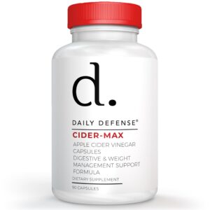 Daily Defense cápsulas vinagre sidra manzana 500mg