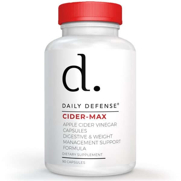 Daily Defense cápsulas vinagre sidra manzana 500mg