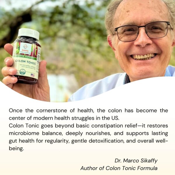 Suplemento herbal para limpieza colon y alivio estreñimiento