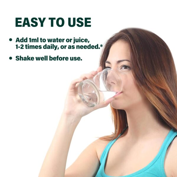 Frasco gotas sin alcohol para limpieza renal