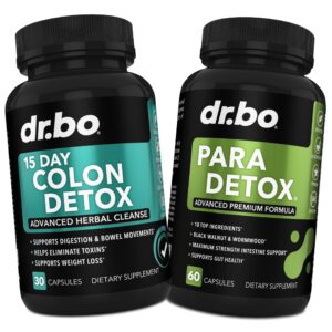 Detox colon 15 días con probióticos y suplemento DR. BO