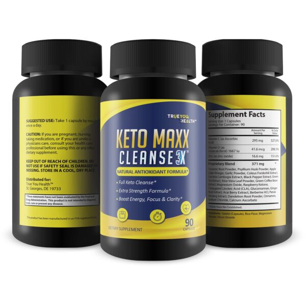 Suplemento keto avanzado limpia colon hígado y cuerpo