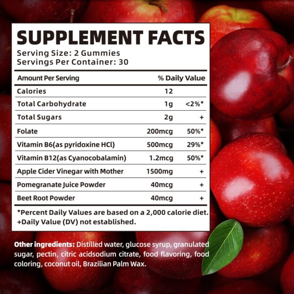 Vista lateral del frasco Gomitas Keto ACV Fubienfit