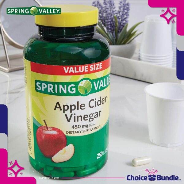 Spring Valley Vinagre Sidra cápsulas frasco