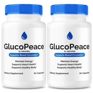 Paquete de Gluco Peace Pills para equilibrio y energía natural