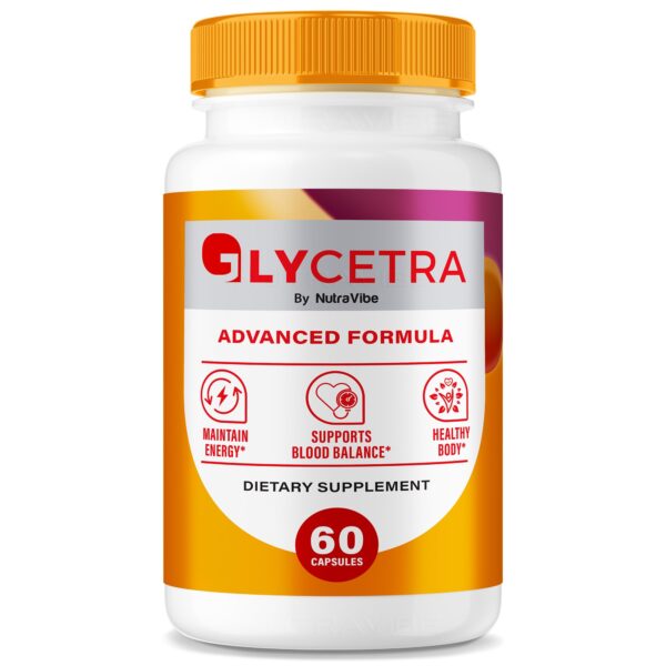 Frente del envase NutraVibe Glycetra