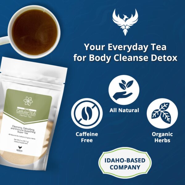 Té detox Renova para salud digestiva y apoyo del sistema inmune