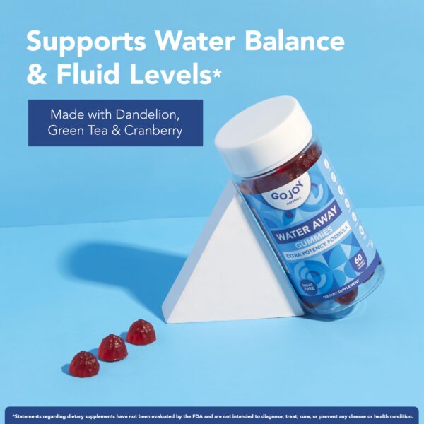 Suplemento diurético herbal con diente de león té verde y arándano GOJOY