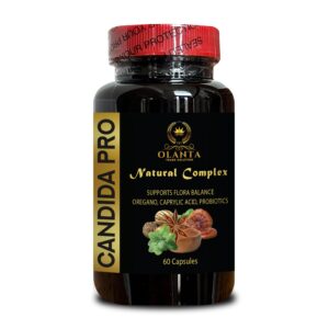 Generic Candida PRO suplemento detox salud intestinal botella
