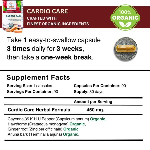 Complementos orgánicos detox para salud arterial y digestiva