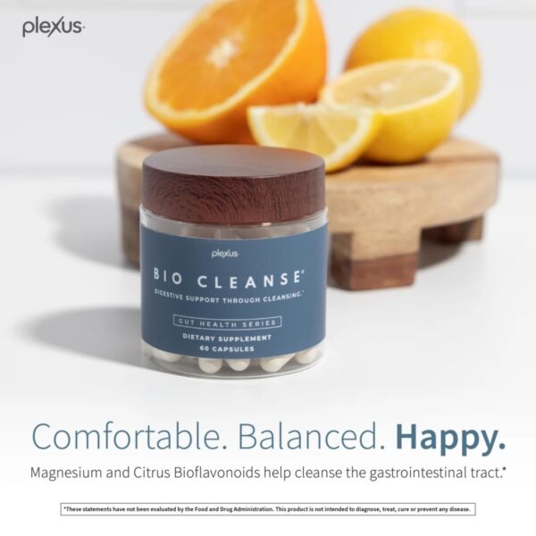 Caja del suplemento Plexus Bio Cleanse 60 cápsulas