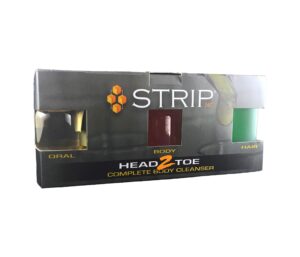 Wellgenix Strip kit limpieza corporal completo 4 fases
