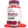 Gomitas X10 Boost Keto ACV 2000mg botella y gomitas