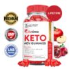 Envase gomitas Lifetime Keto ACV con ingredientes saludables