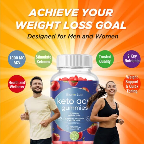 gomitas keto bionerlab vinagre sidra manzana sabor natural