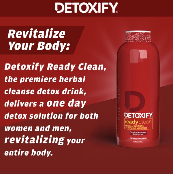 Detoxify limpieza natural cuerpo con ingredientes herbales