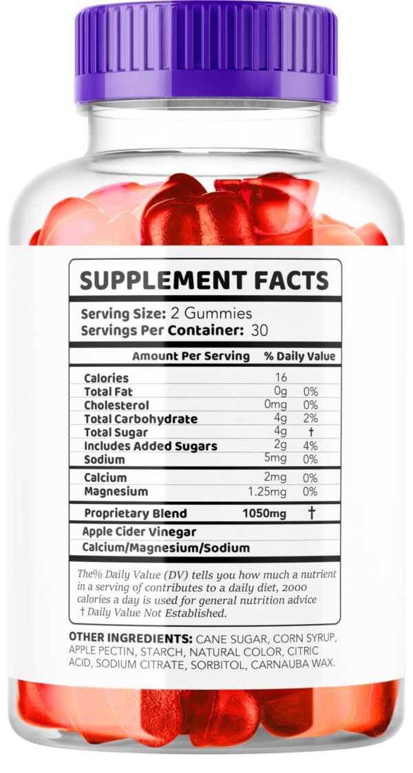 Multivitamínico saludable en gomitas Turbo Ripped Keto ACV