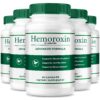 Hemoroxin NutraVibe cápsulas frente a la botella Hemoroxin NutraVibe cápsulas frente a la botella