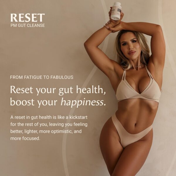 Suplemento detox y limpieza digestiva Paulina FITNESS Reset
