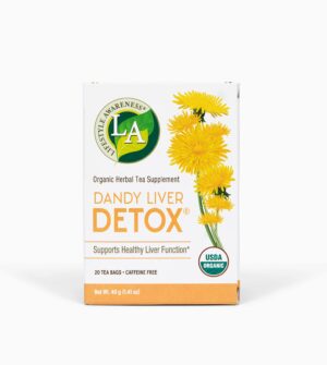 Caja de té Dandy Liver Detox 20 unidades.