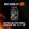 Etiqueta de Burn-XT Max de alto rendimiento