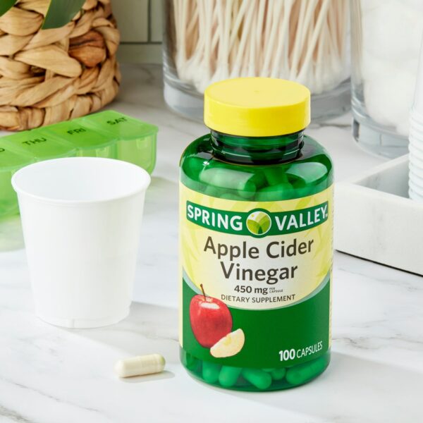 Spring Valley cáspulas vinagre natural calidad garantizada