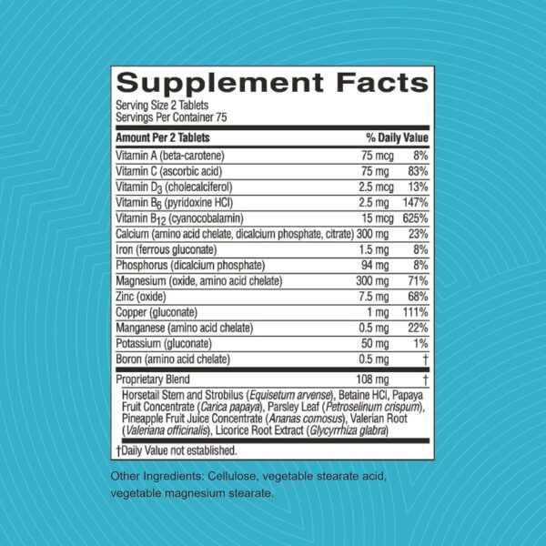 Frasco Skeletal Strength en estante