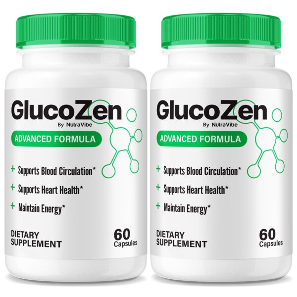 Frente de GlucoZen NutraVibe