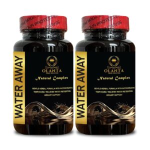 OLANTA TRADE pastillas Water Away 2 botellas frente