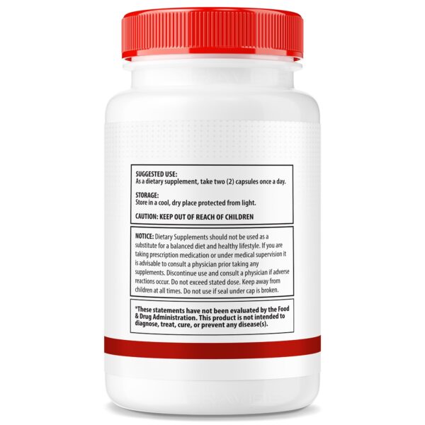 Vista lateral de la botella GlycoSphere