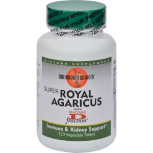 Super Royal Agaricus suplemento 120 tabletas vegetales