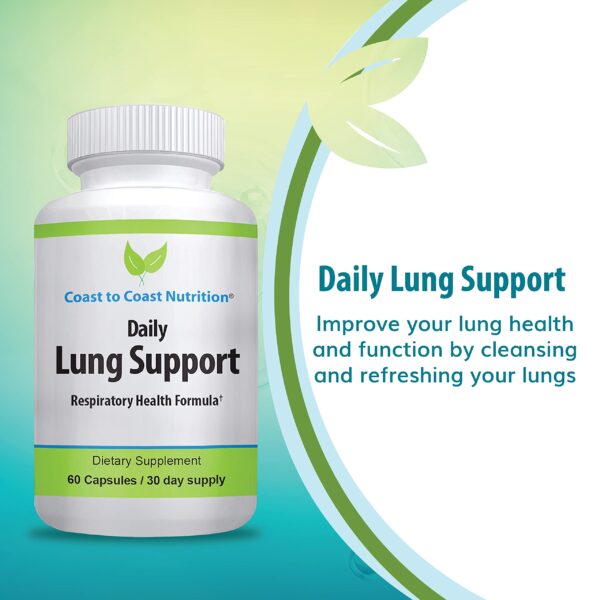 Suplemento para soporte pulmonar Coast to Coast Nutrition cápsulas
