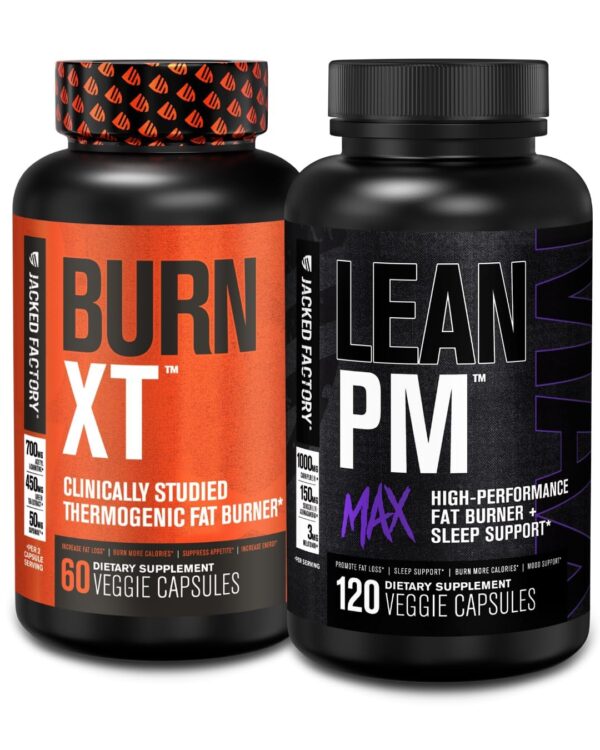 Etiqueta frontal Burn-XT termogénico