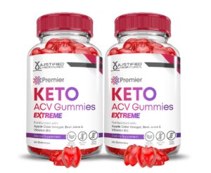 Paquete de gomitas Premier Keto ACV vinagre manzana 120 unidades