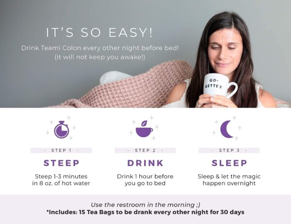 Té detox colon Teami para limpieza y bienestar digestivo