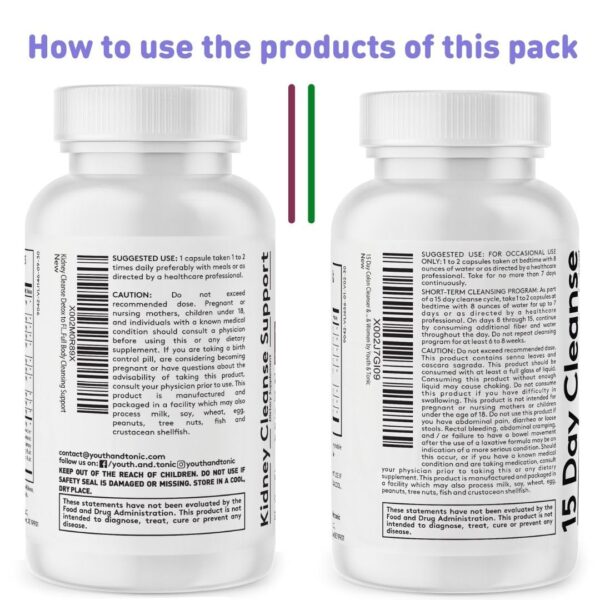 Suplemento herbal para salud digestiva y renal