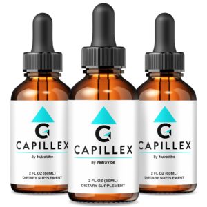 Botellas de gotas Capillex para cuidado diario del cabello Botellas de gotas Capillex para cuidado diario del cabello