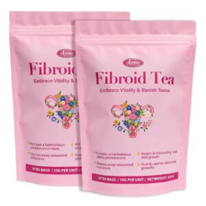 Auranic té herbal natural para fibromas femenino paquete frontal
