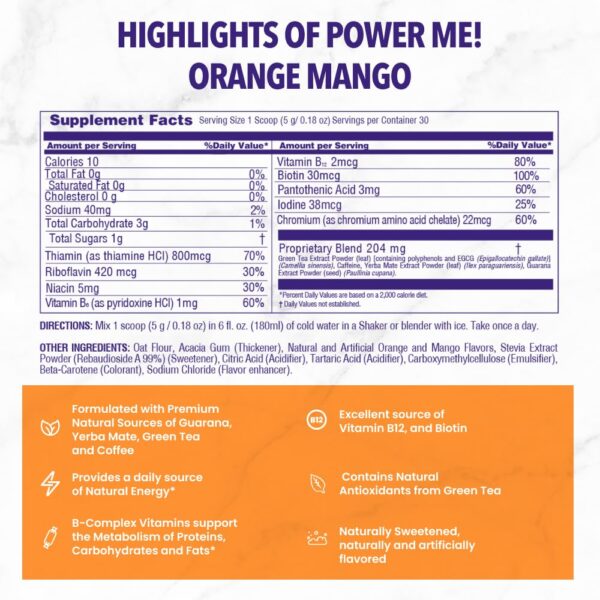 Envase VIVRI PowerMe! bebida en polvo alternativa al café