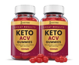 Gomitas Keto ACV Justified Laboratories paquete de 2 Gomitas Keto ACV Justified Laboratories paquete de 2