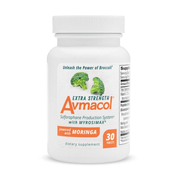 Nutramax Avmacol Fuerza Extra suplemento sulforafano y antioxidante