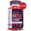 Detalle de gomitas Proton Keto ACV con ingredientes naturales