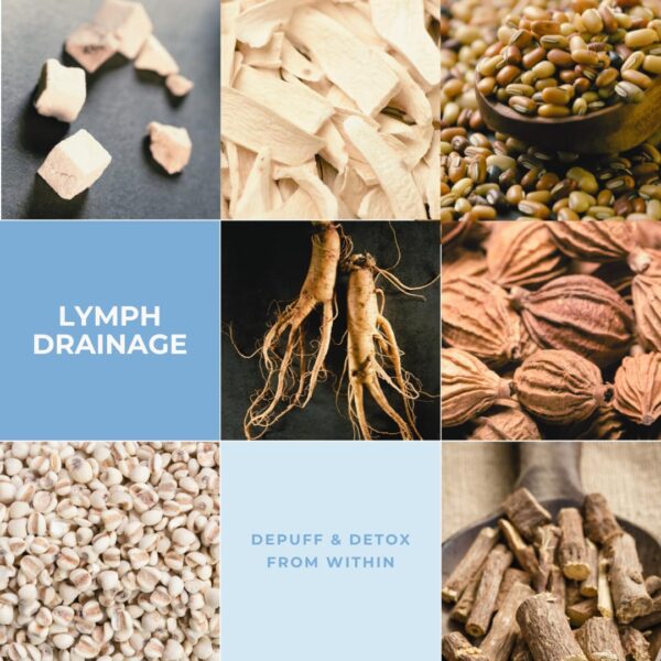 Suplemento vegano drenaje linfático y vitalidad corporal