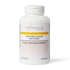 Frasco suplemento Integrative Therapeutics para desintoxicación hepática