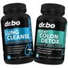 Limpieza pulmones y detox colon Fórmulas herbales DR. BO