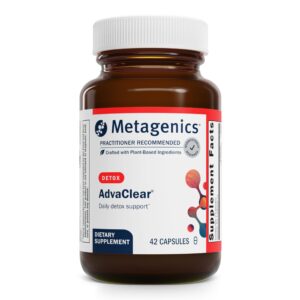 Metagenics AdvaClear suplemento detox 42 cápsulas