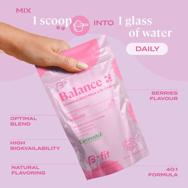 Polvo sabor baya en frasco